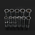 10pcs Sockets Deep Set Outils de réparation de moto